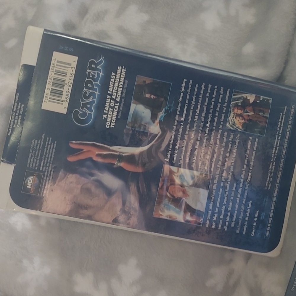 Casper VHS Tape,1995 - Picture 5 of 6
